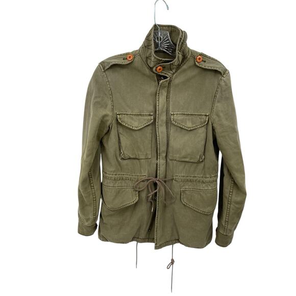 Vintage Unis Military Field Jacket Army Green Size 6